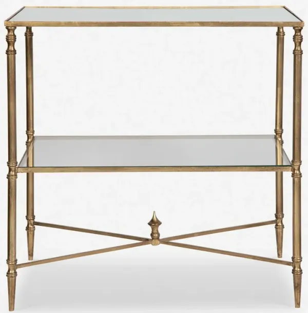 Henzler Gold End Table