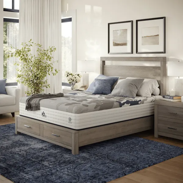 K2 Elite Memory Foam Medium Mattress - King