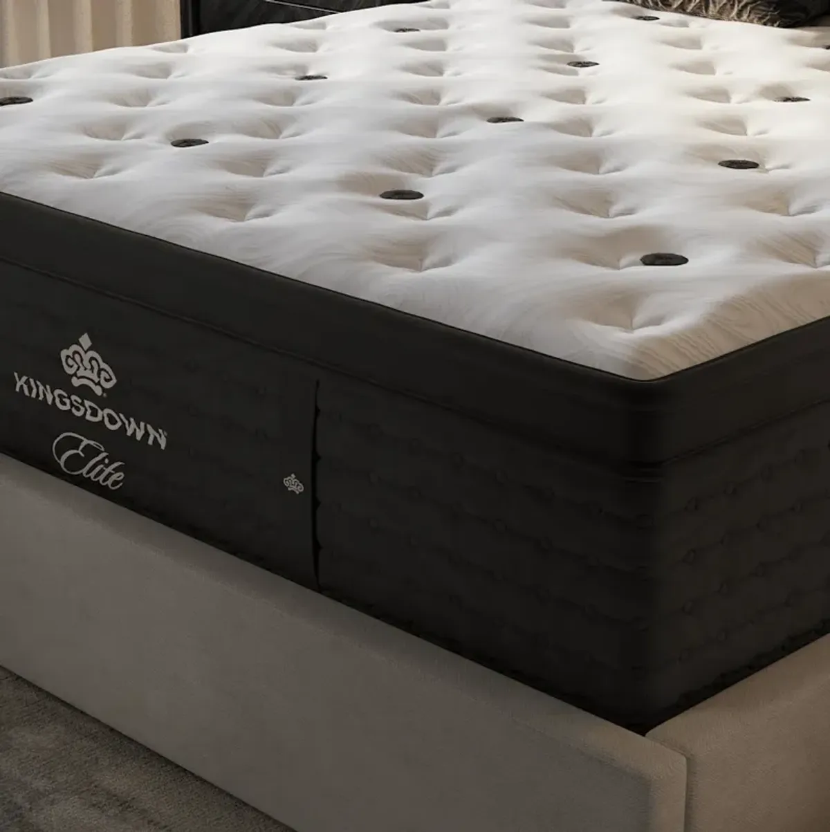 Black Tux Elite Plush Pillow Top Mattress - Full