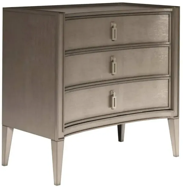 Cove Three Drawer Nightstand