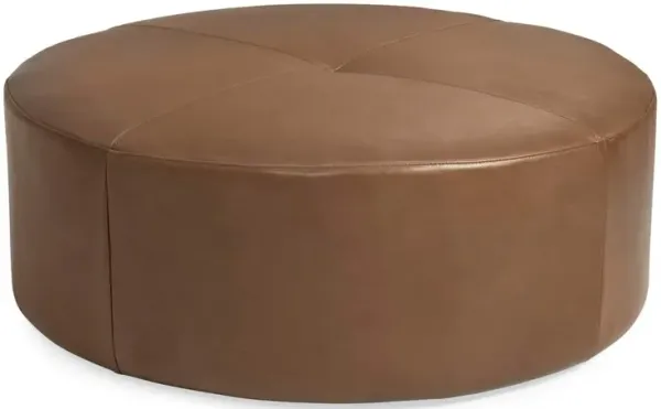 Cologne Leather Ottoman