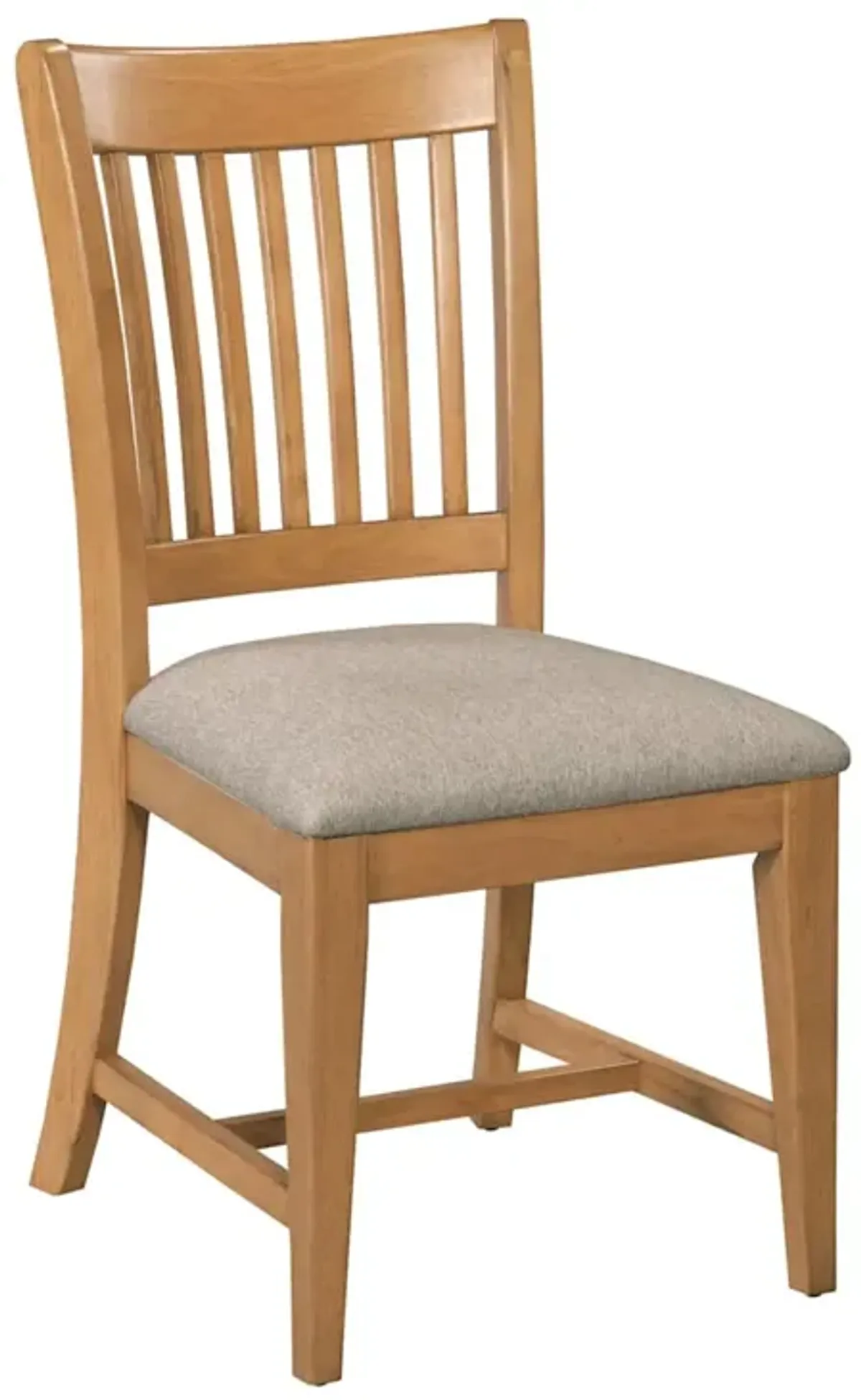 Kafe Rake Back Side Chair - Cappuccino