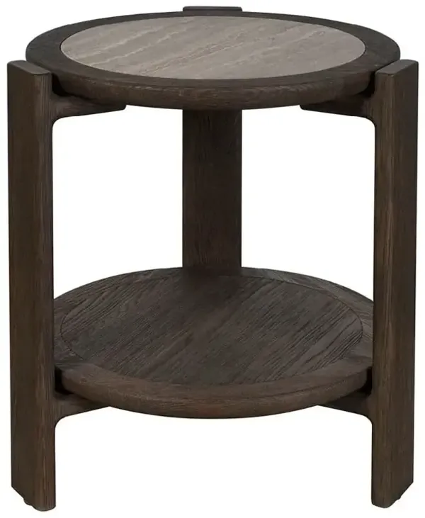 Modern Sable End Table