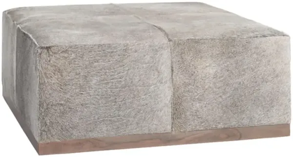 Cash Leather Ottoman