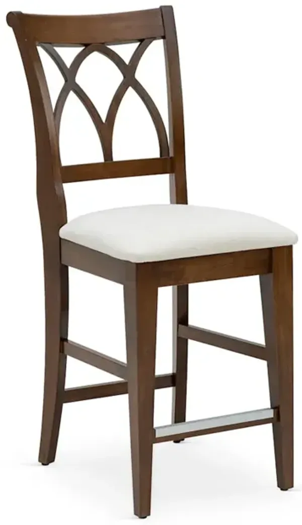 Gourmet Upholstered Counter Stool