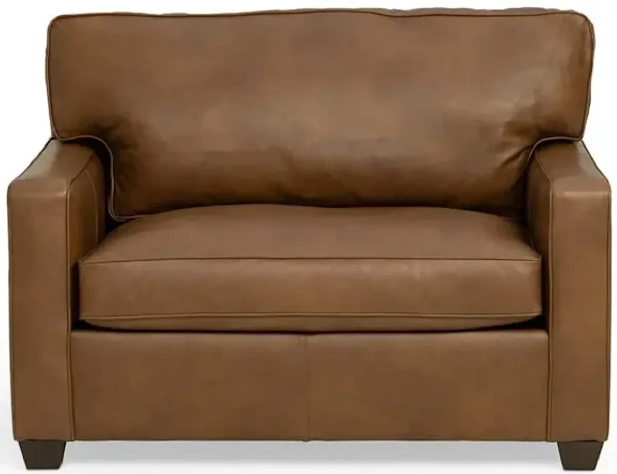 Brooke Twin Sleeper Chair - Leather