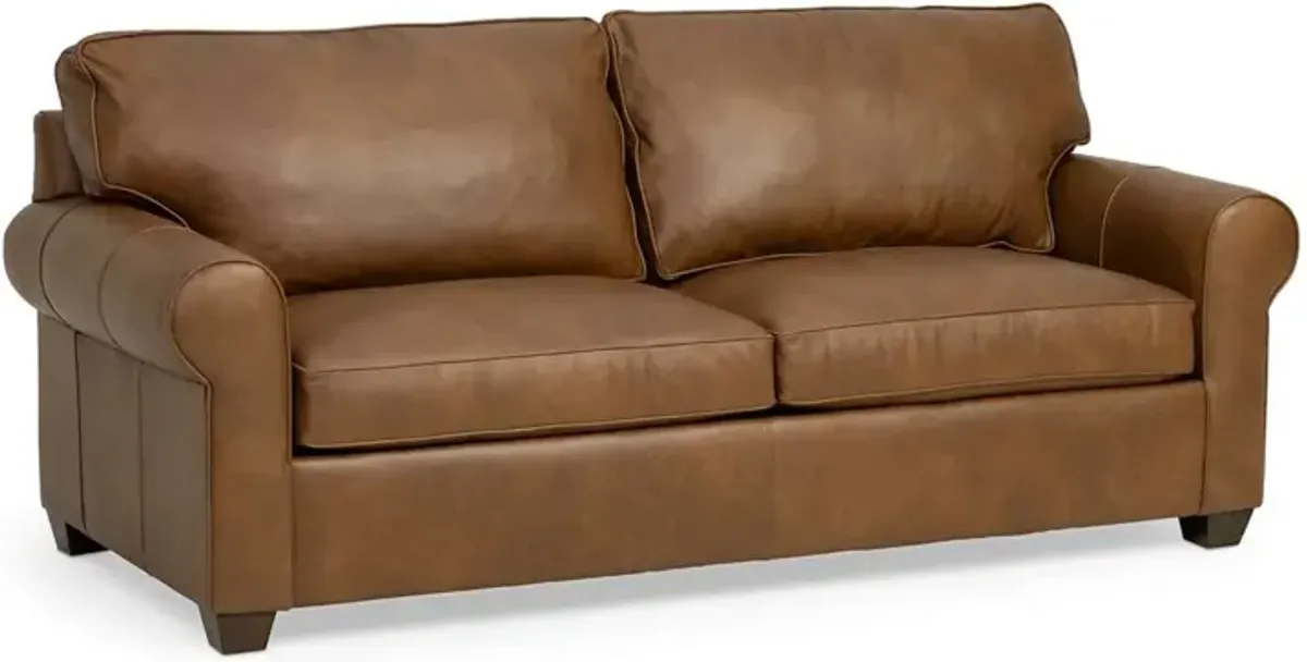 Brannon Queen Sleeper Sofa - Leather