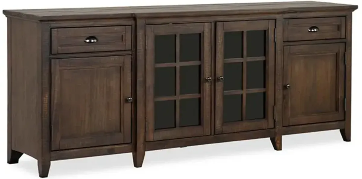 Arlington 80-Inch TV Stand - Nutmeg