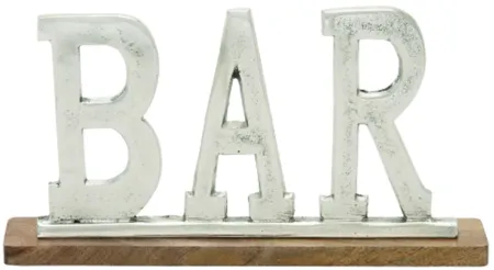 "Bar" Sign 15"W x 8"H