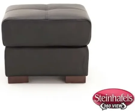 Bovale Leather Ottoman