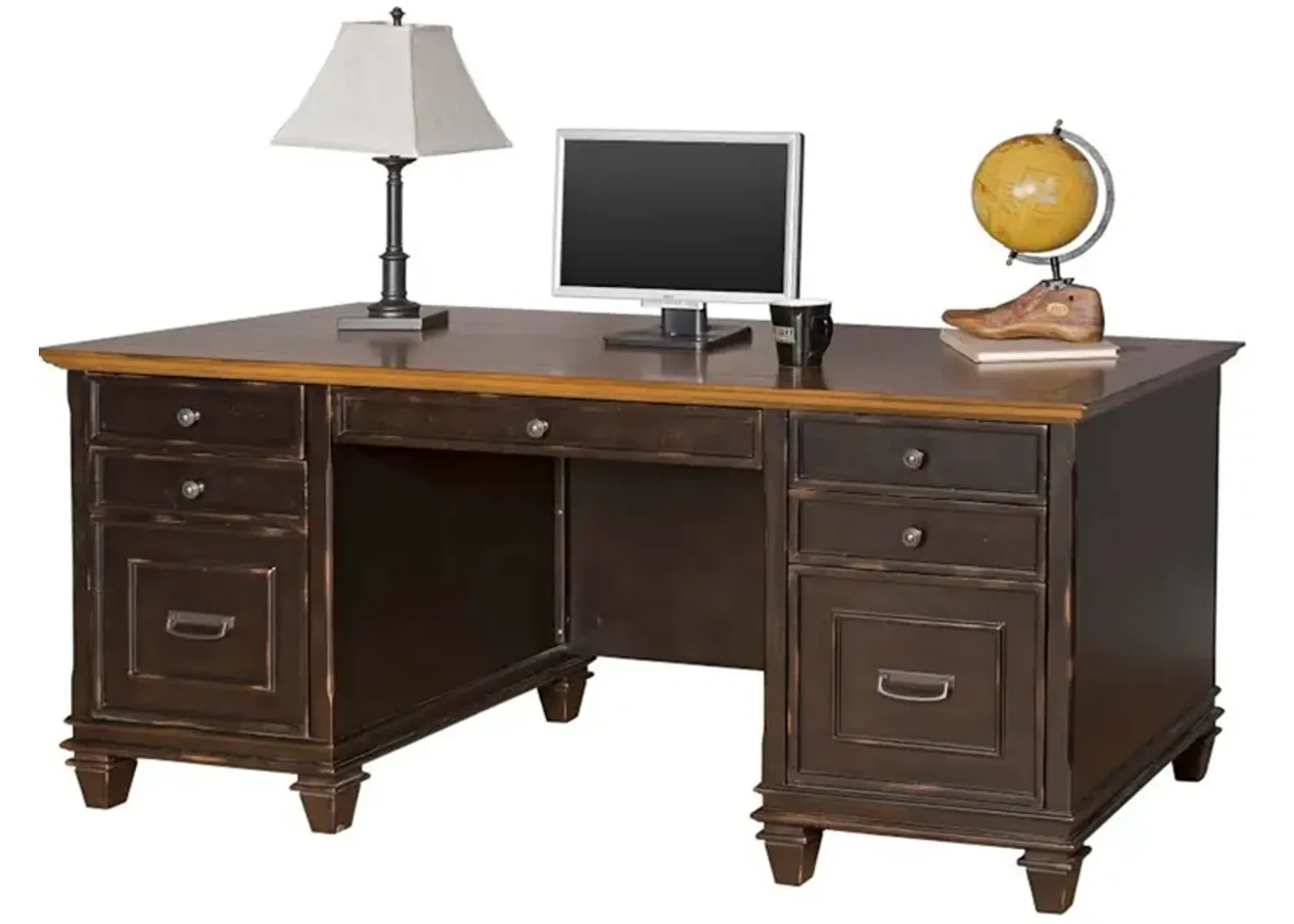 Estate Black Executive Desk