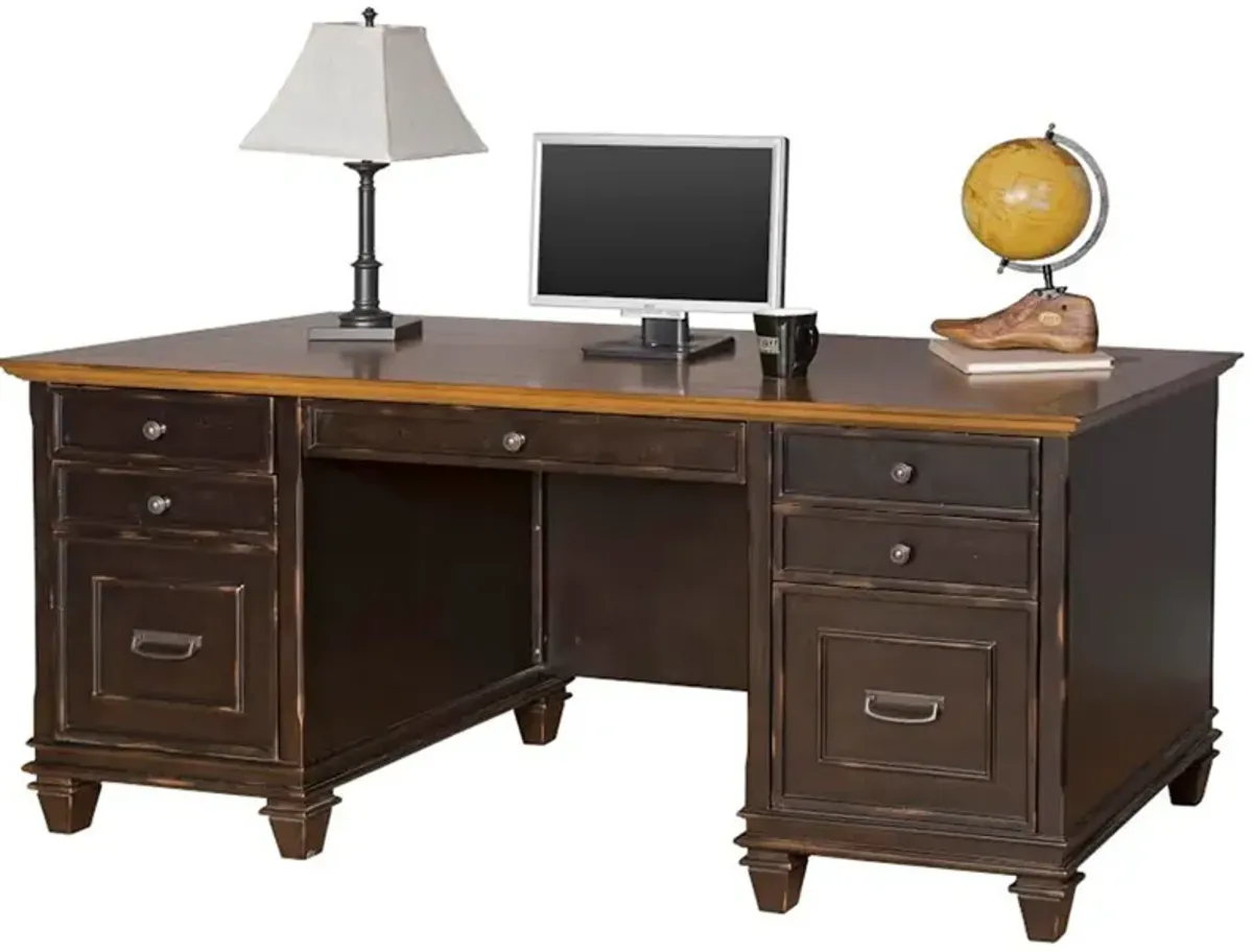 Estate Black Executive Desk