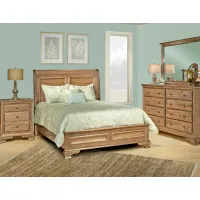 Classic King Sleigh Bed