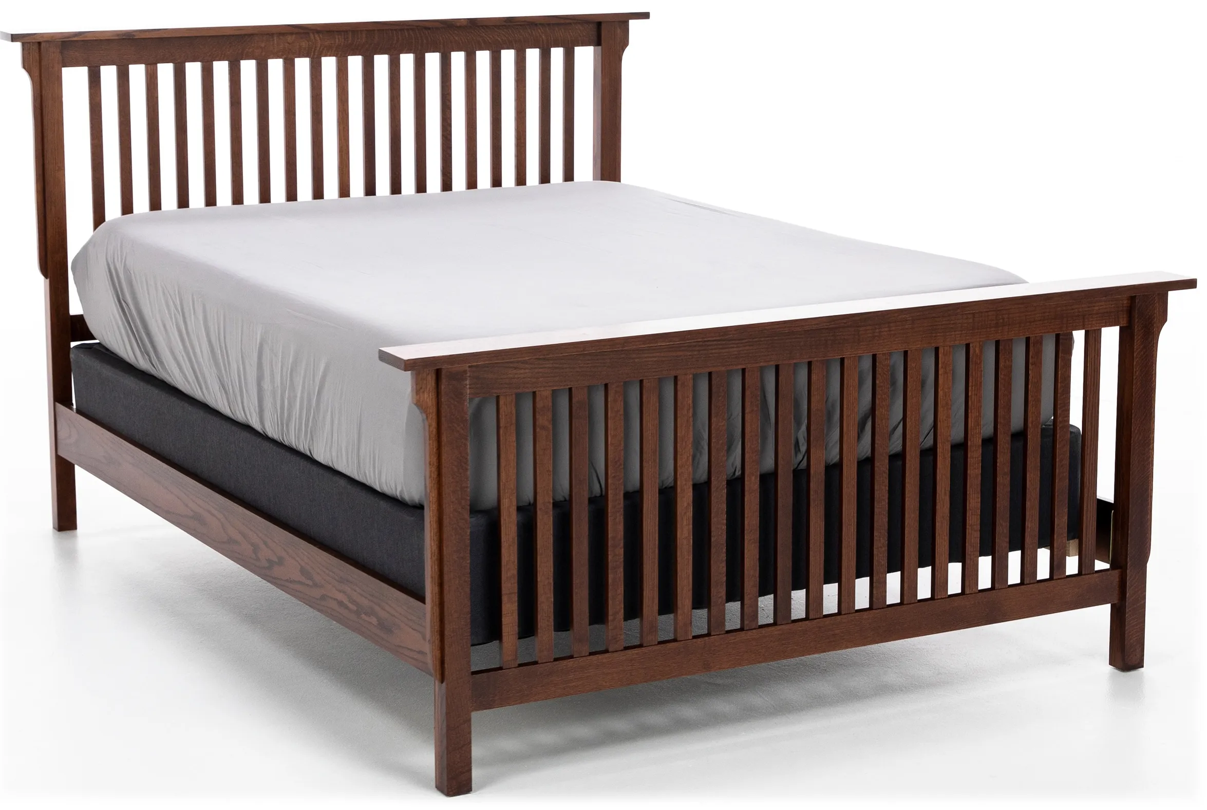 Witmer American Mission #80 Queen Slat Bed W/32" Footboard