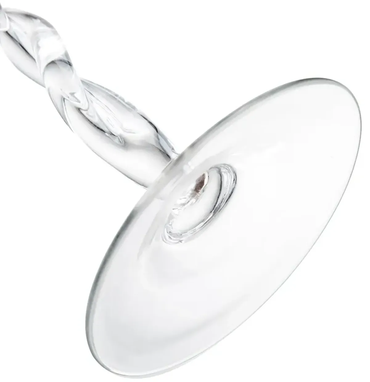 Set of 3 Rose Gold Glass Candleholders 12/14/15.5"H