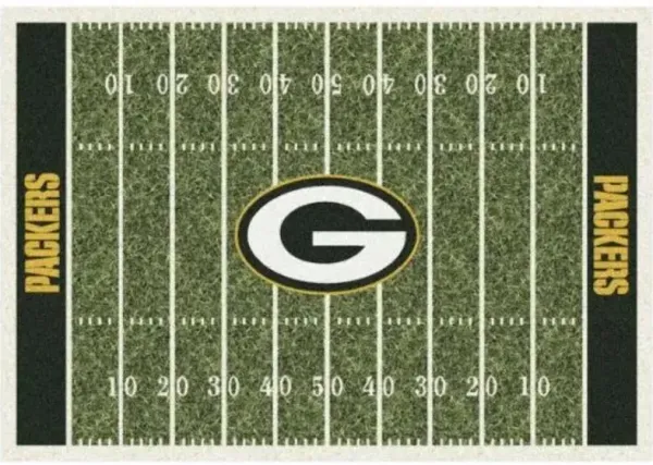 Packer Homefield Area Rug 3'8"W x 5'3"L