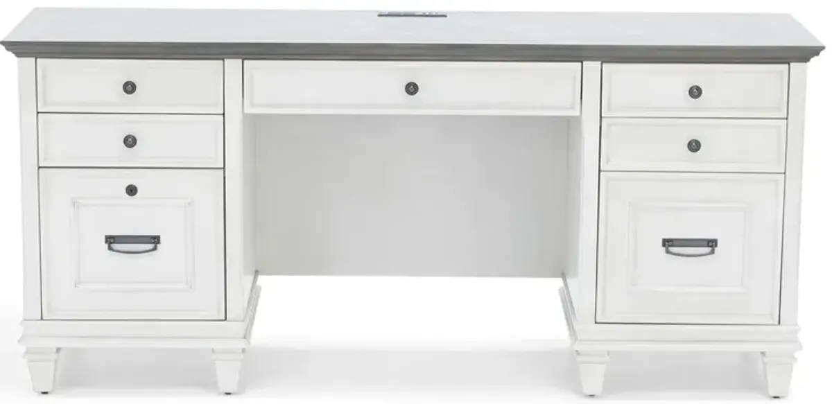 White Estate Credenza