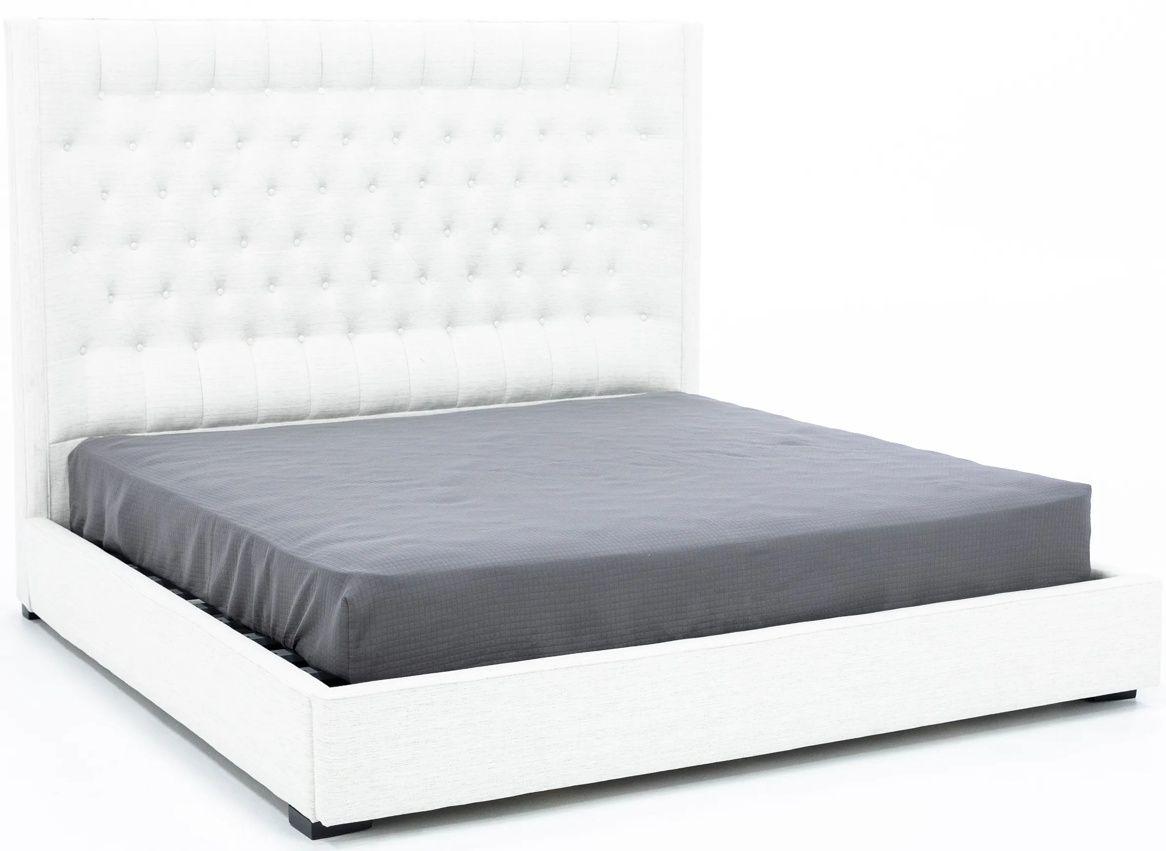 Carly Full Upholstered Bed (Discontinued Slats)