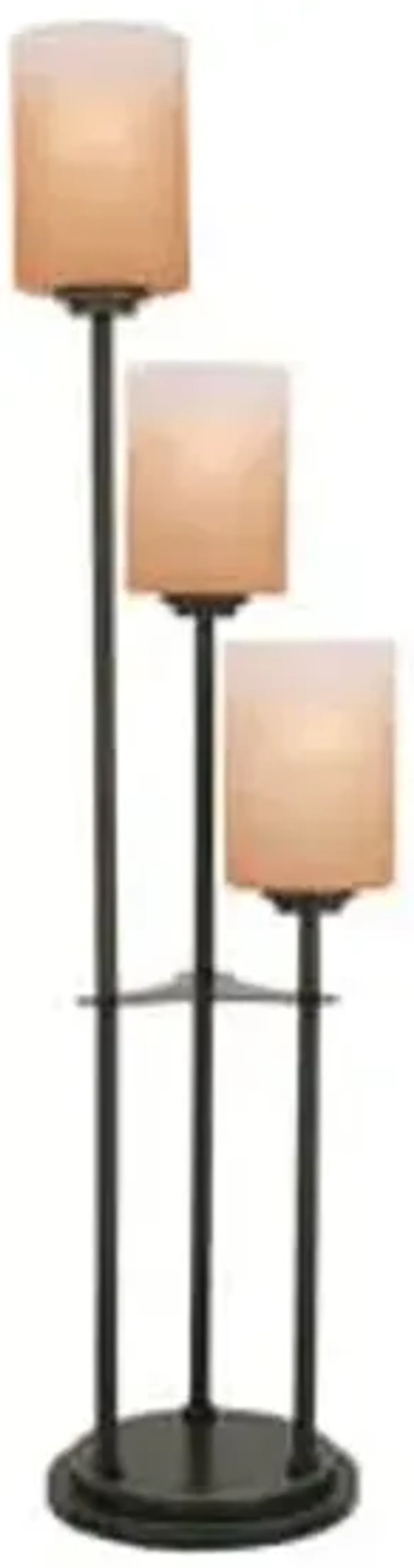 Dalton Bronze 3-Lite Uplight Table Lamp 33"H