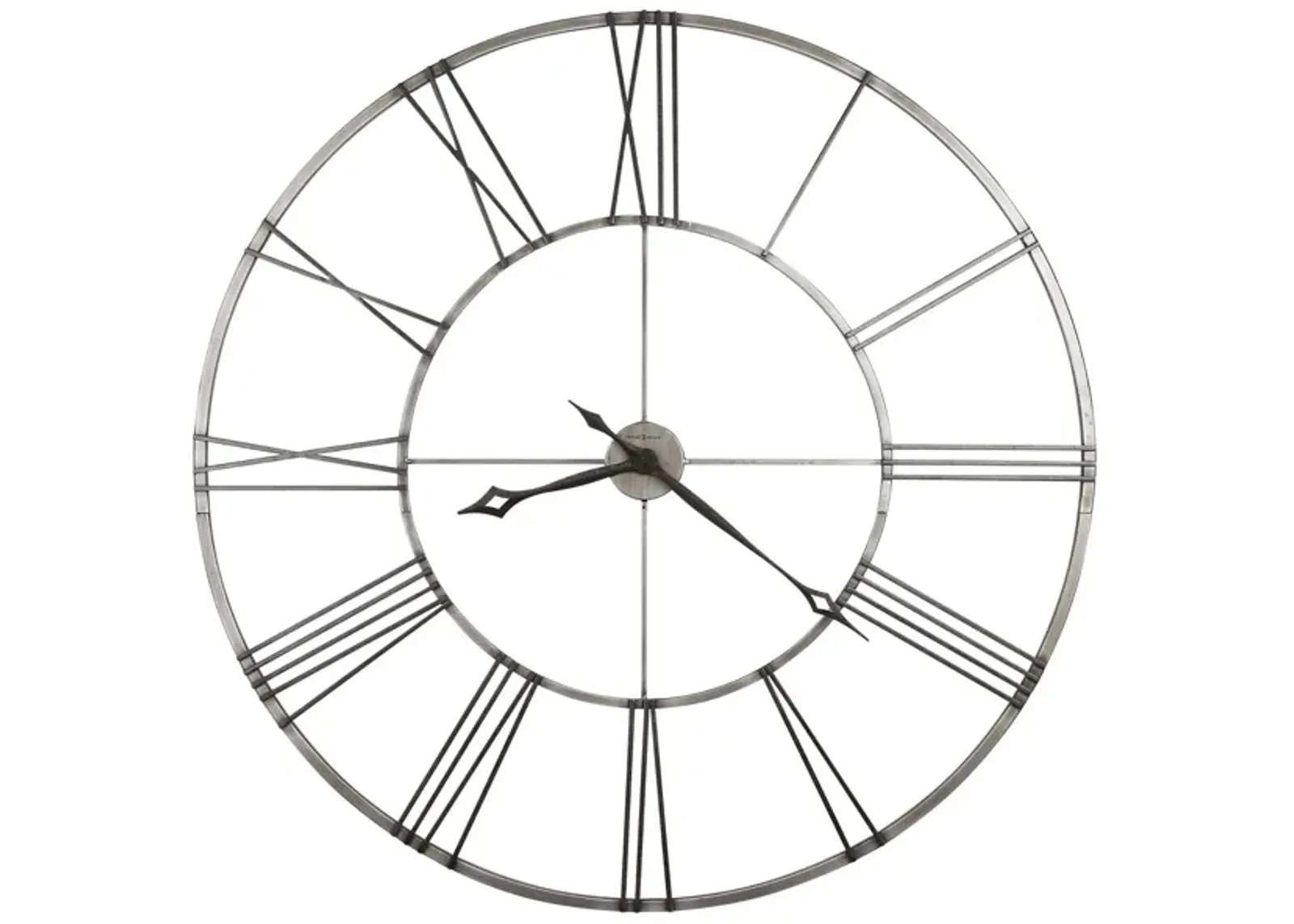 Howard Miller Aged Nickel Wall Clock 49" Round