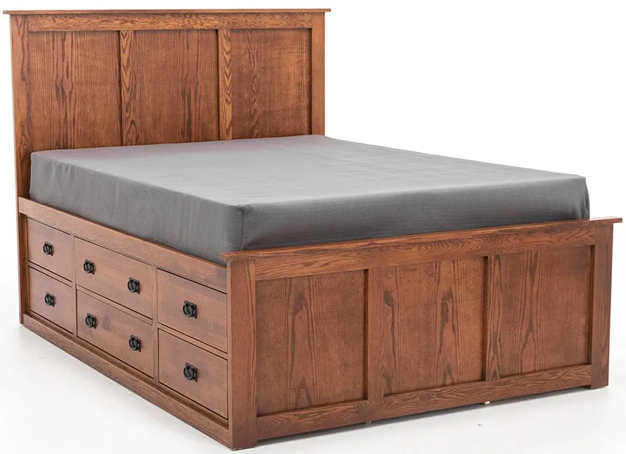 Witmer American Mission #80 King Storage Bed