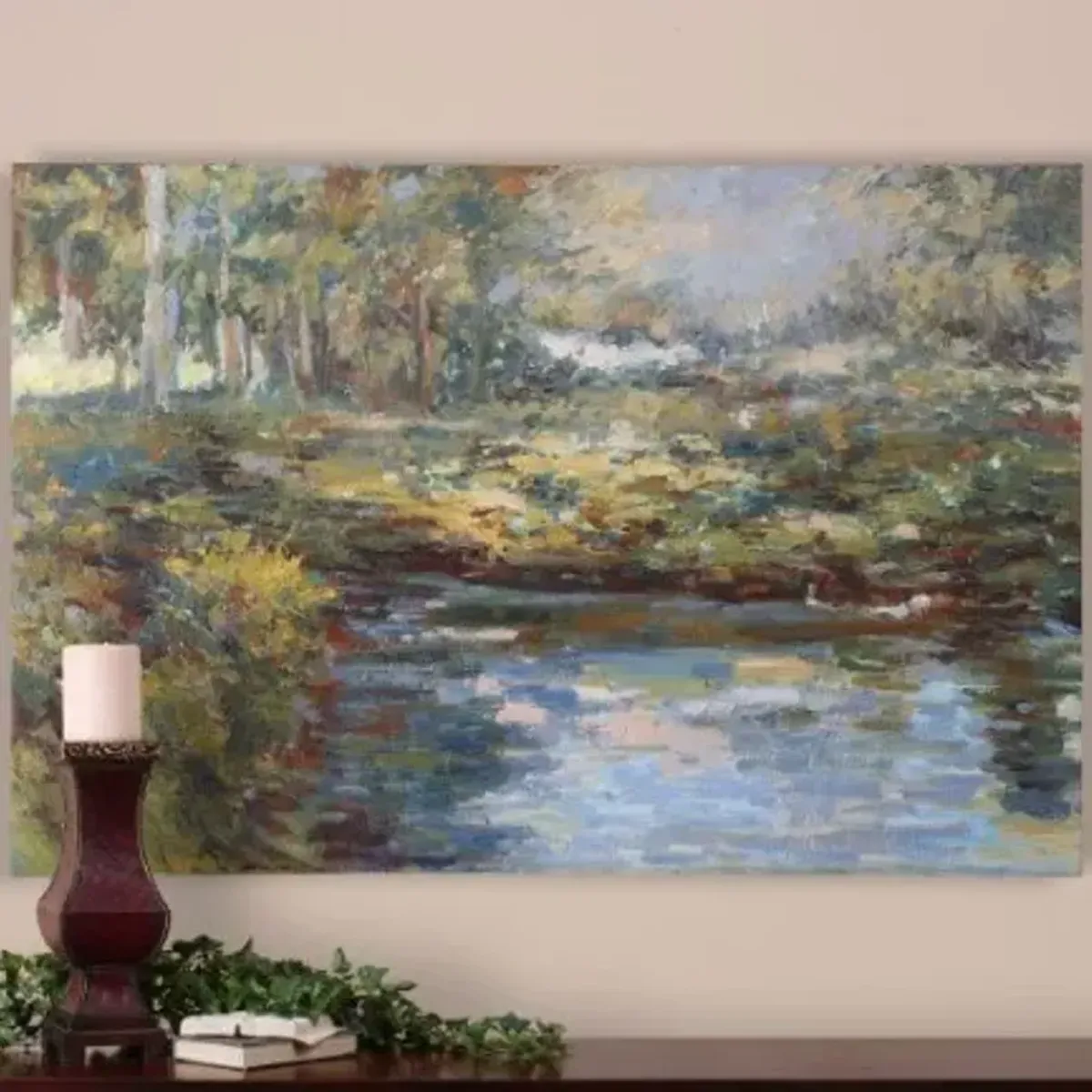 Lake James Painting 60"W x 40"H