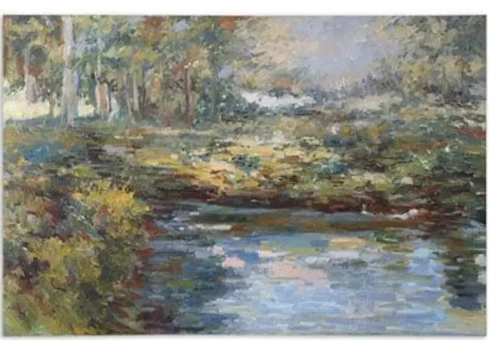 Lake James Painting 60"W x 40"H