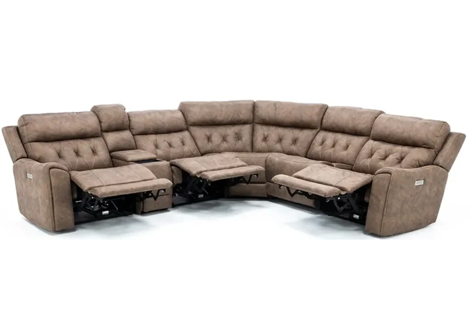 Canyon 6-Pc. Fully Loaded Reclining Modular