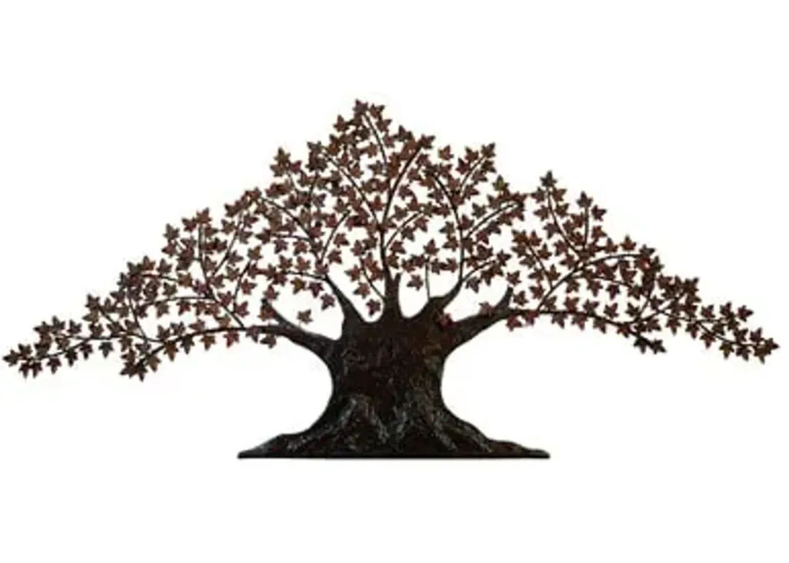 Iris Metal Tree Wall Art 92"W x 42"H