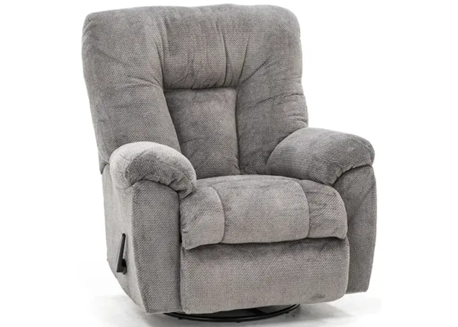 Geoff Swivel Rocker Recliner in Grey