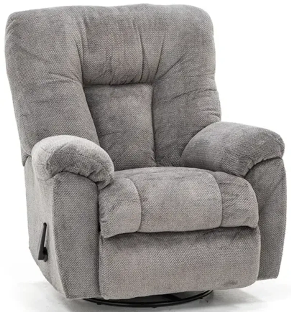 Geoff Swivel Rocker Recliner in Grey