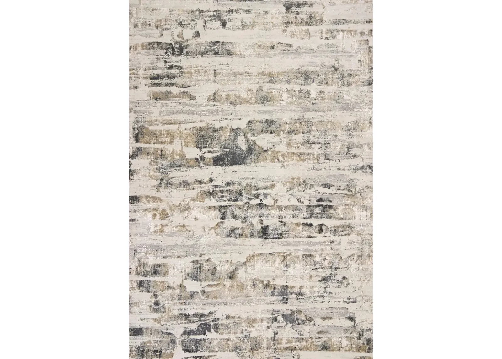 Genevive Grey Area Rug 5'3"W x 7'7"L