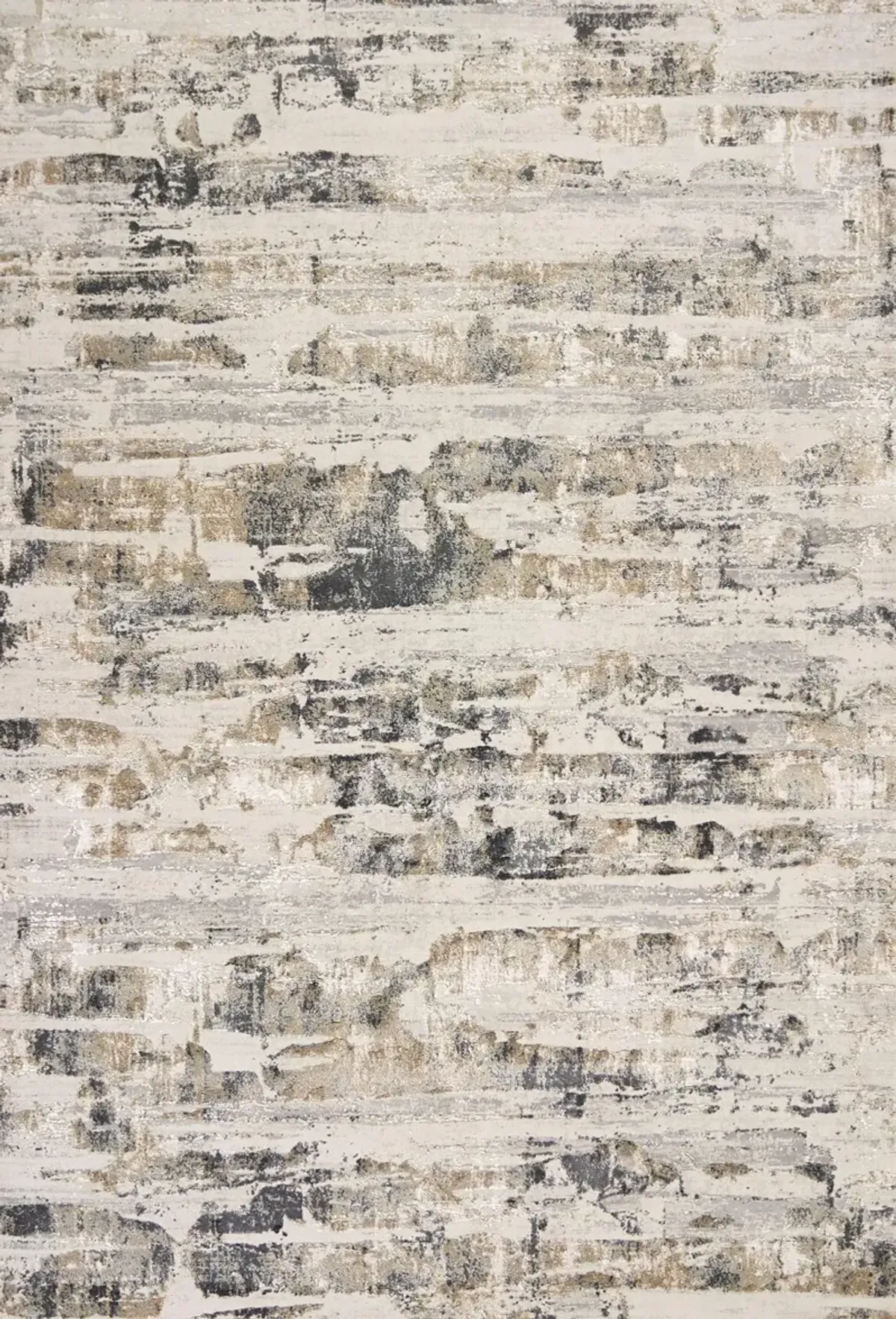 Genevive Grey Area Rug 5'3"W x 7'7"L