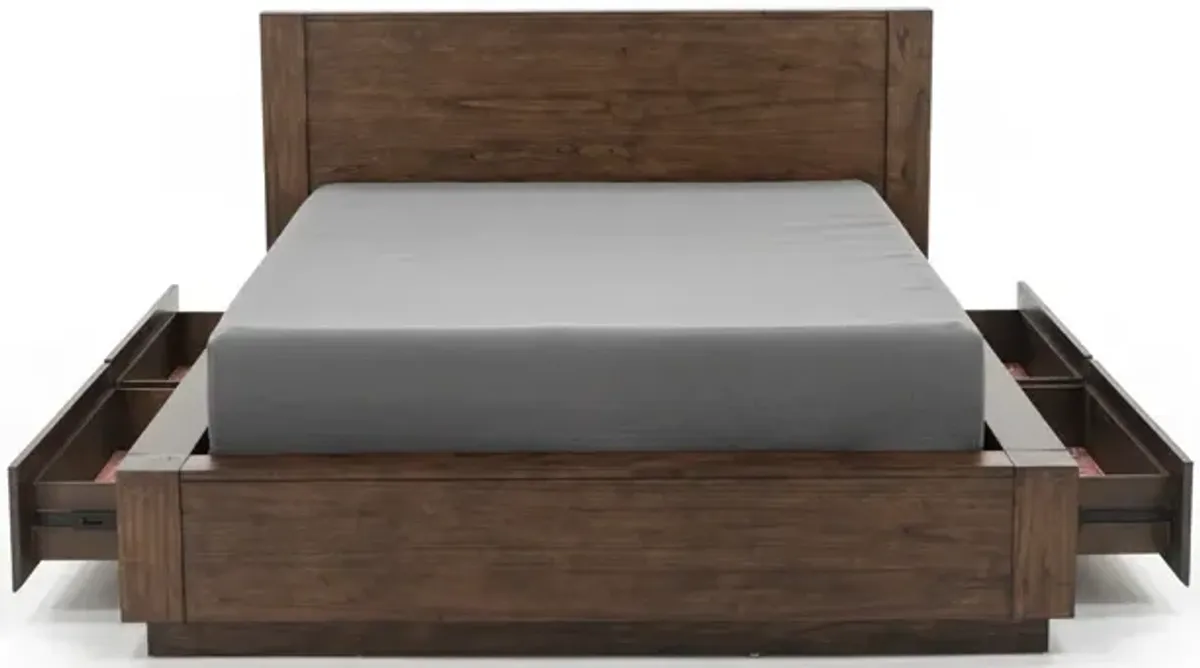 Direct Designs® Cascade King Panel Storage Bed