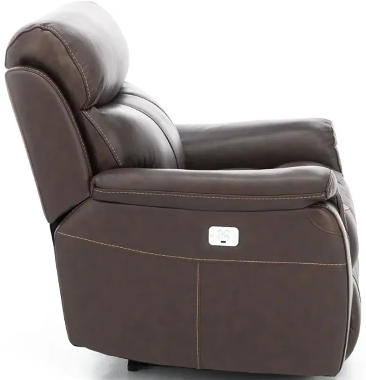 Shane Leather Power Headrest Recliner