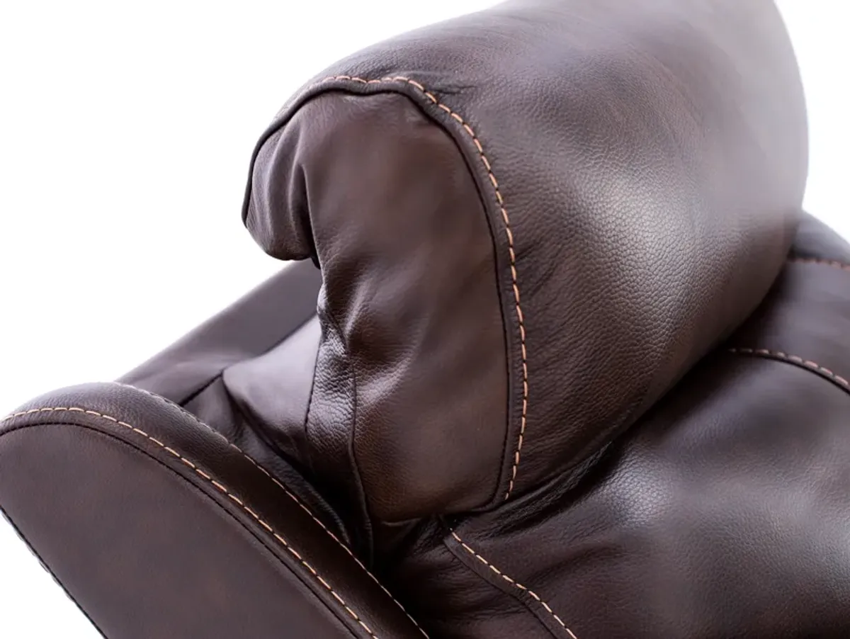 Shane Leather Power Headrest Recliner