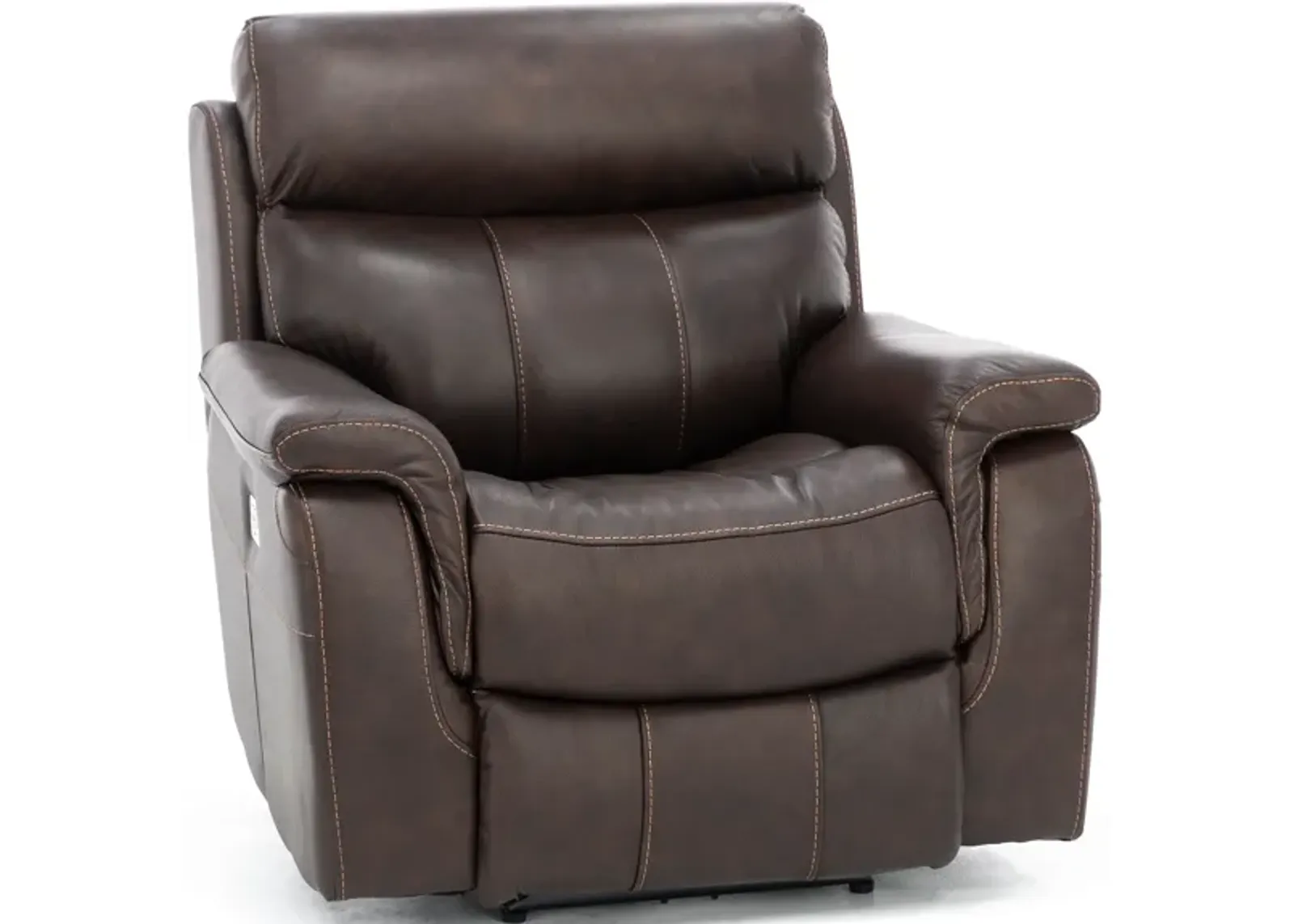 Shane Leather Power Headrest Recliner