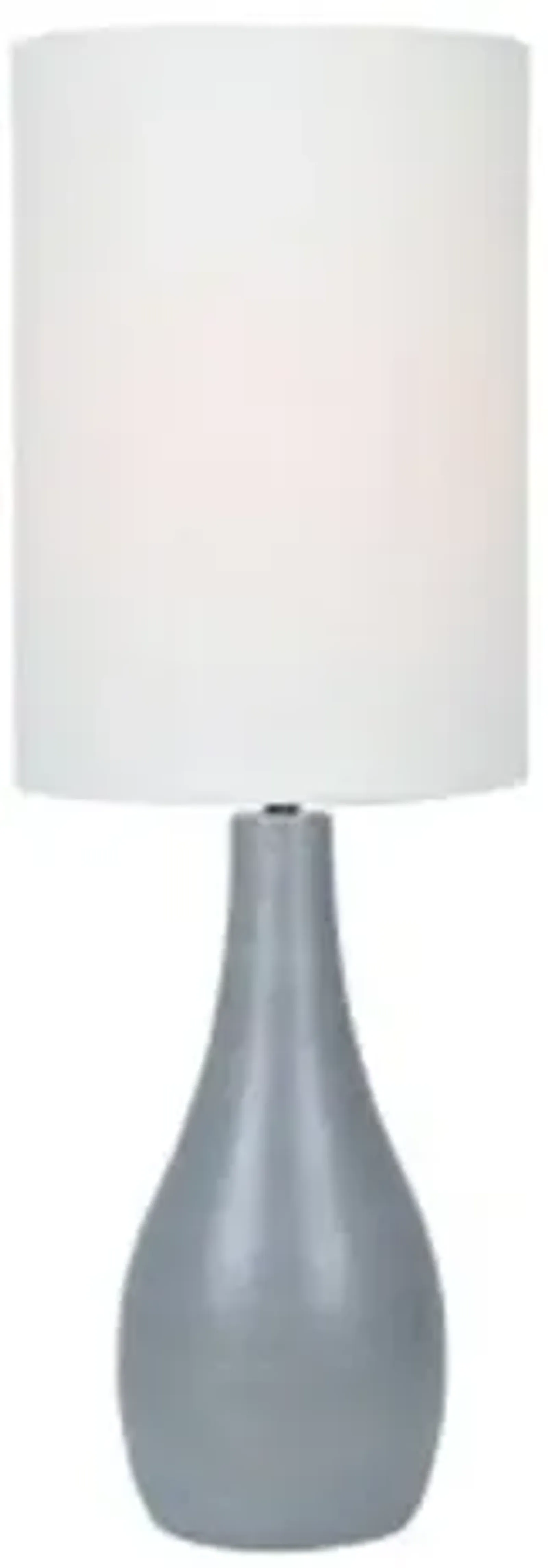 Grey Ceramic Table Lamp 31"H 