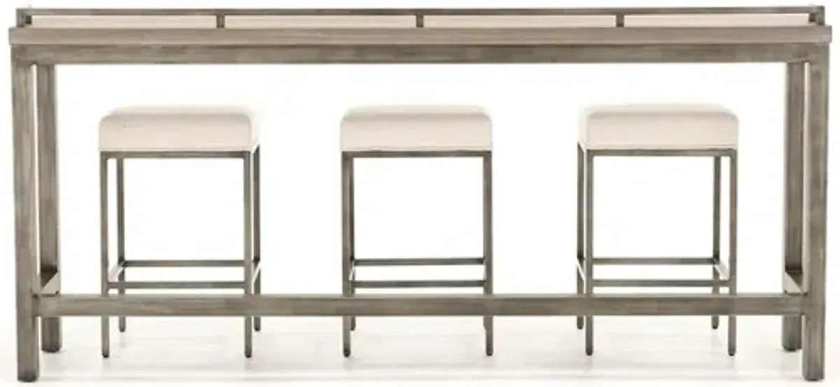 Mitchell Console Bar Table Set