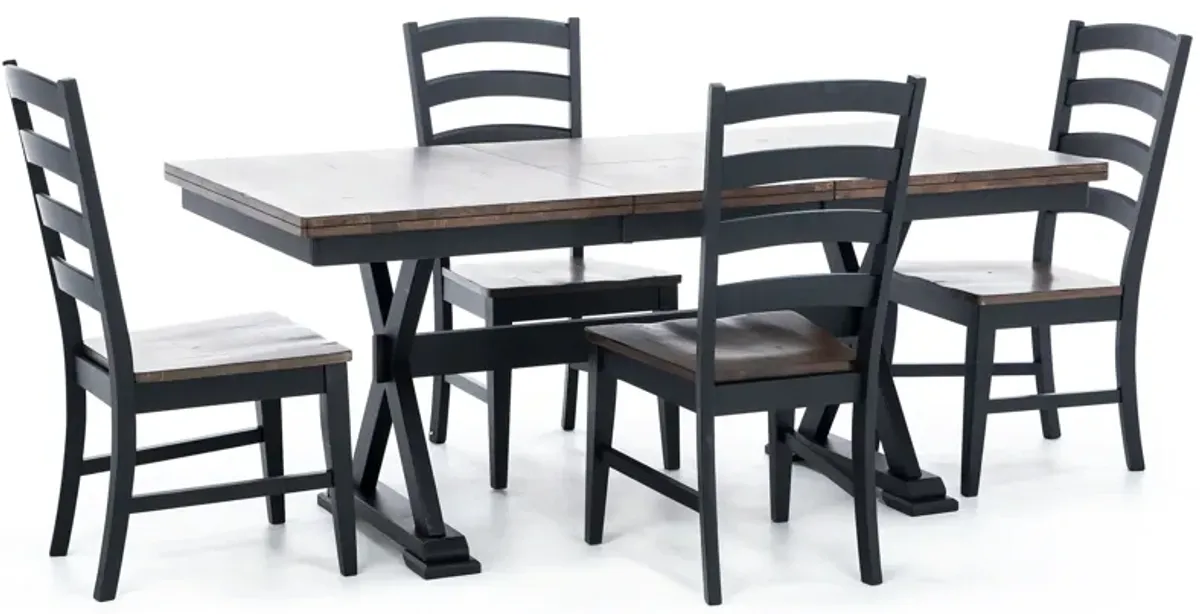 Creekside 54-72" Trestle Dining Table