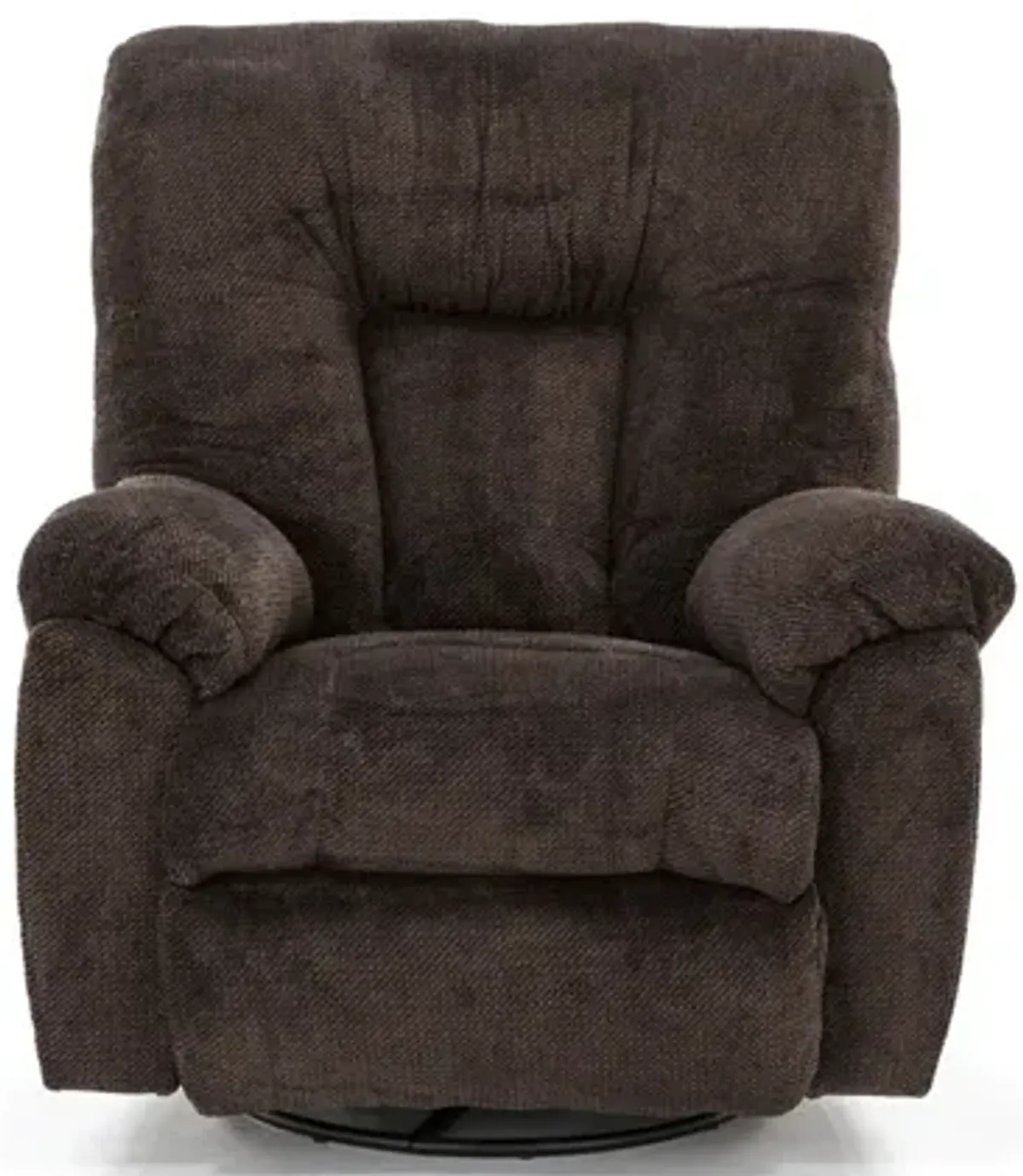 Geoff Swivel Rocker Recliner in Chocolate