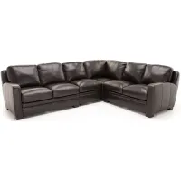 Carson 4-Pc. Leather Sectional 