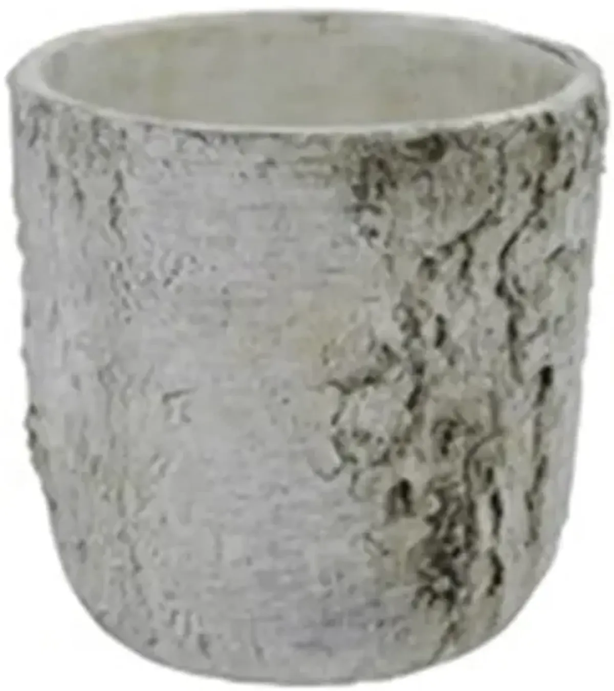 Birch Look Pot 7.5"W x 7.5"H