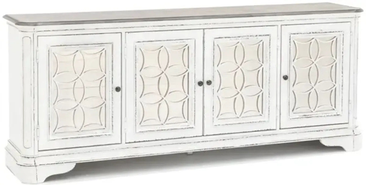 Magnolia Manor 84" Entertainment Console