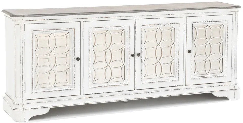 Magnolia Manor 84" Entertainment Console