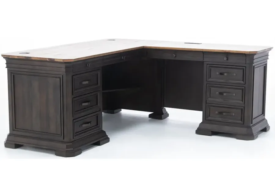 Windsor L-Desk