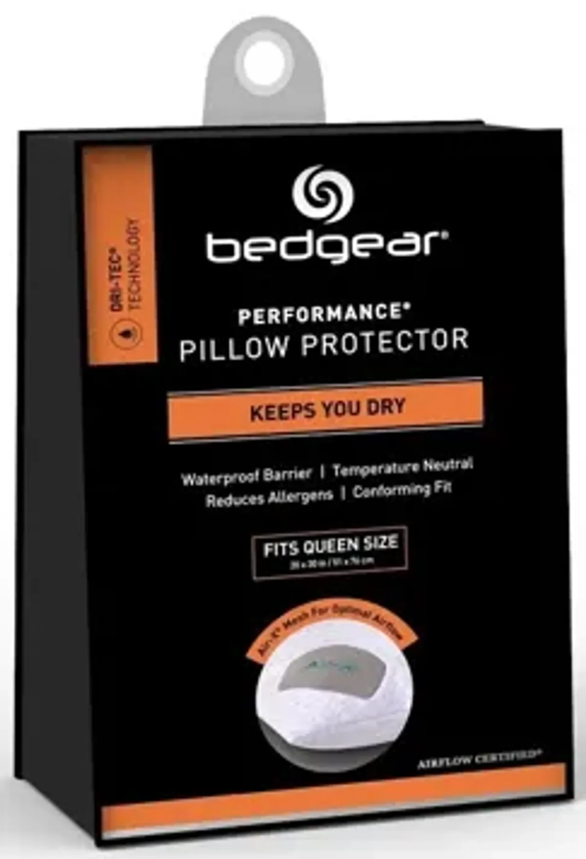 Bedgear Dri-Tec 5.0 Performance Queen Pillow Protector