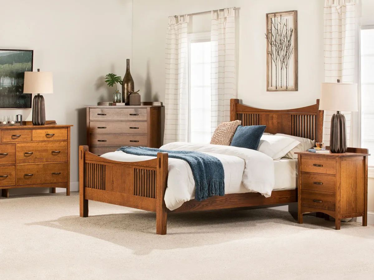 Witmer Heartland Full Slat Bed w/Slat Footboard