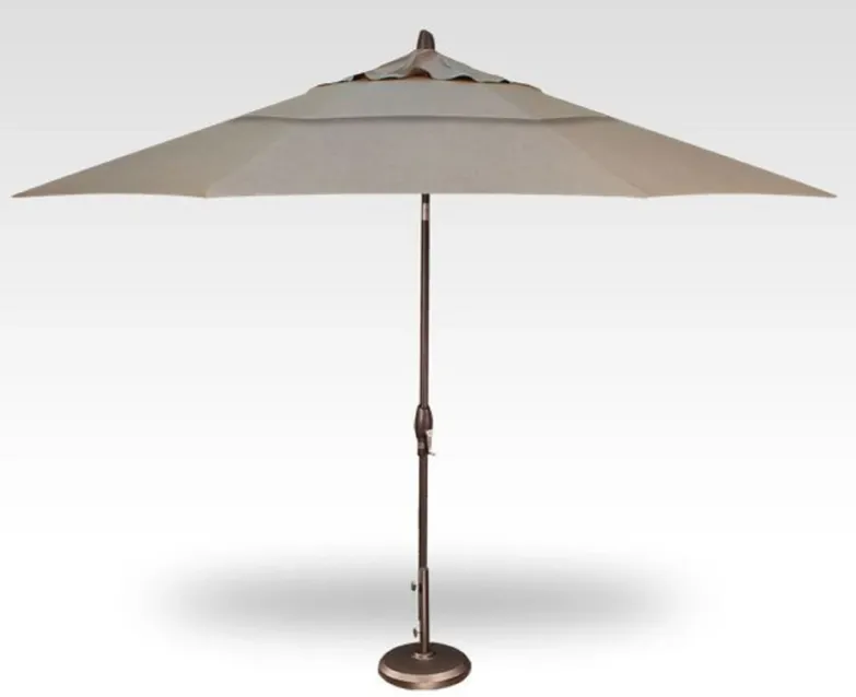 3-Pc 11' Auto Tilt Cast Ash Umbrella