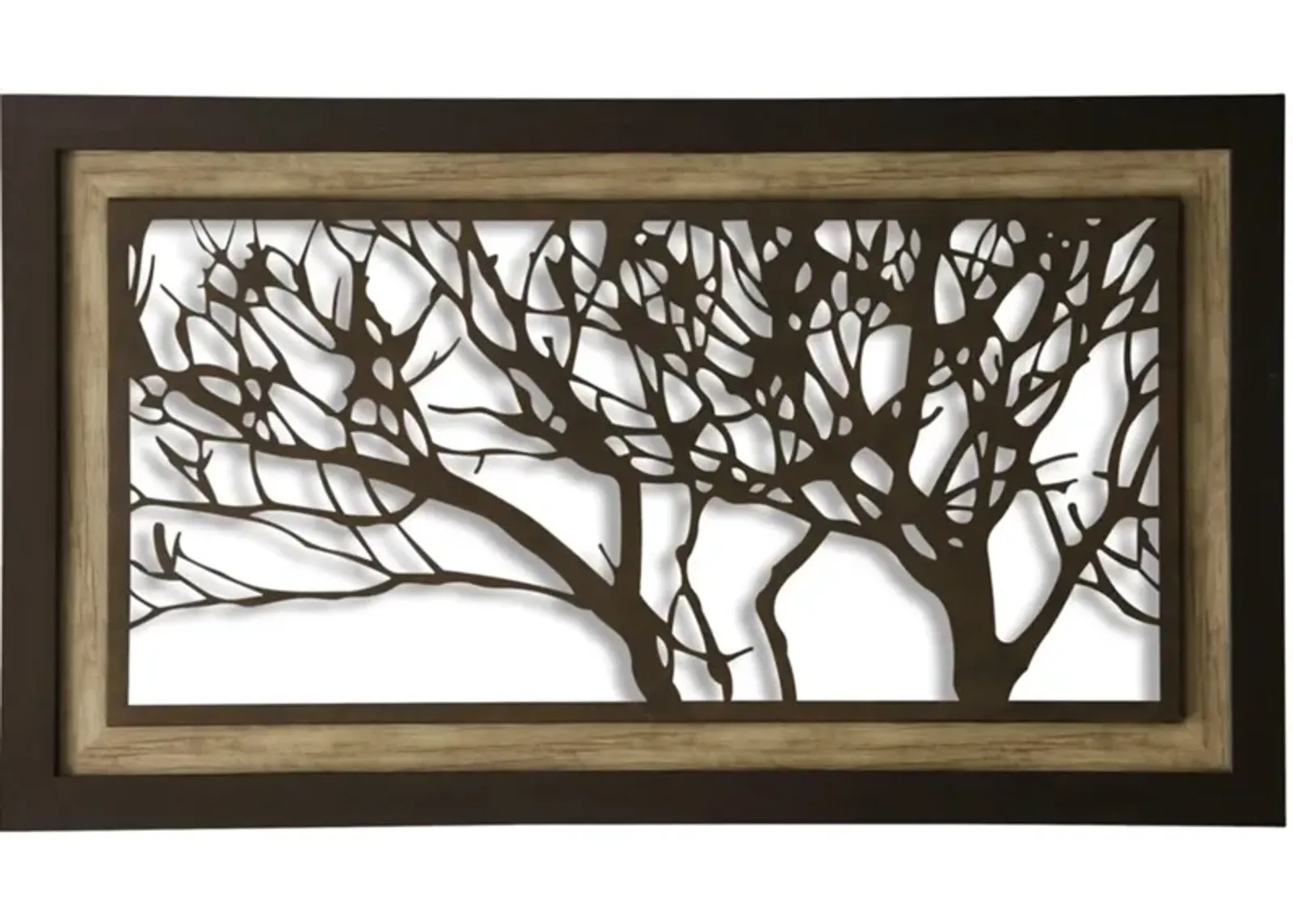 Metal Tree Wall Decor 59"W x 35"H